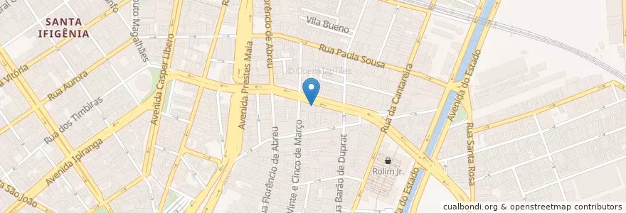 Mapa de ubicacion de Restaurante Milano en Brasile, Regione Sudest, San Paolo, Região Geográfica Intermediária De São Paulo, Região Metropolitana De São Paulo, Região Imediata De São Paulo, San Paolo.