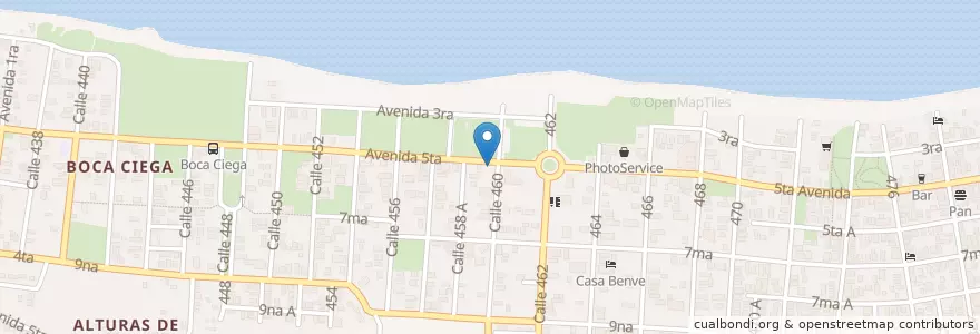 Mapa de ubicacion de Pizza en 쿠바, La Habana, Habana Del Este.