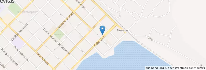 Mapa de ubicacion de Restaurante Pourto Nouvo en کوبا, Camagüey, Nuevitas, Ciudad De Nuevitas, Ciudad De Nuevitas.