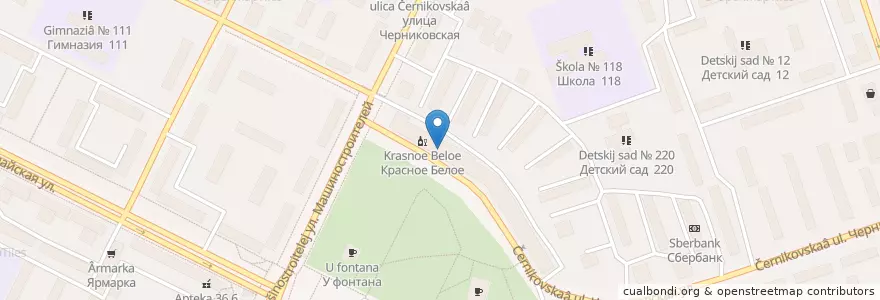 Mapa de ubicacion de Уральский банк реконструкции и развития en Russland, Föderationskreis Wolga, Baschkortostan, Городской Округ Уфа.