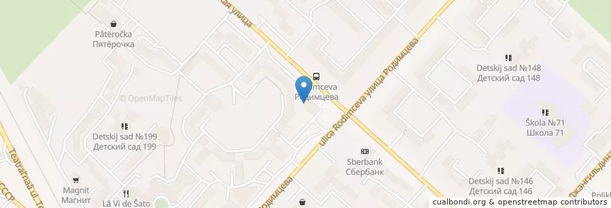 Mapa de ubicacion de Кофе муз en 俄罗斯/俄羅斯, Приволжский Федеральный Округ, Оренбургская Область, Городской Округ Оренбург.