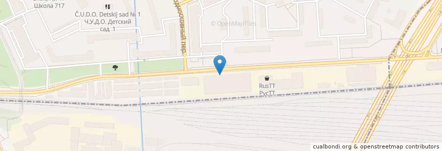 Mapa de ubicacion de Здесь кто-нибудь ест? en Russia, Distretto Federale Centrale, Москва, Северный Административный Округ.