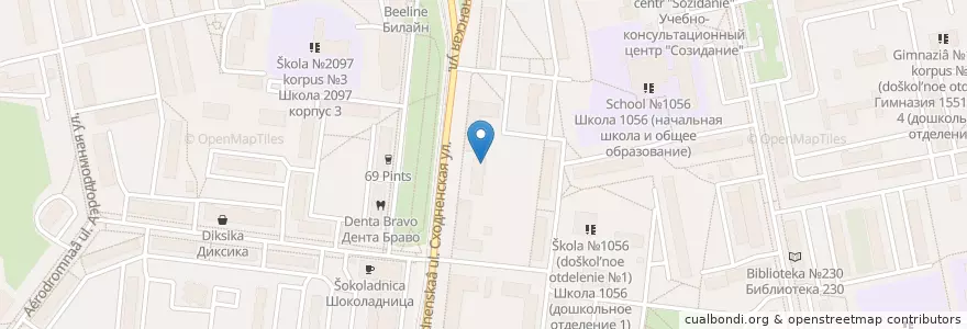 Mapa de ubicacion de Соляная пещера "Соль Плюс" en Rusia, Центральный Федеральный Округ, Москва, Северо-Западный Административный Округ.