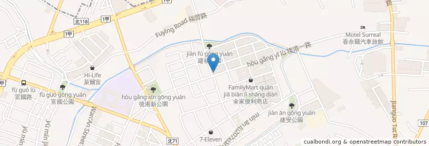 Mapa de ubicacion de 魯十二 en Tayvan, 新北市, 新莊區.