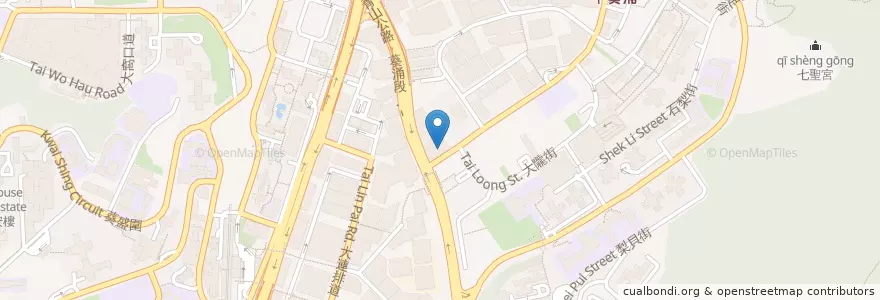 Mapa de ubicacion de 華豐護老中心 Wah Fung Nursing Centre en 中国, 广东省, 香港 Hong Kong, 新界 New Territories, 葵青區 Kwai Tsing District.