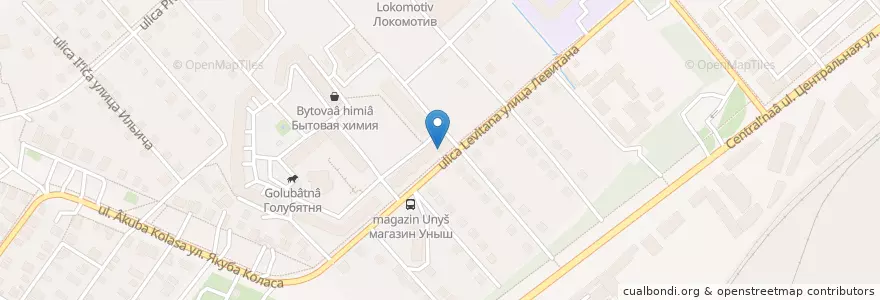 Mapa de ubicacion de Спутник en Россия, Приволжский Федеральный Округ, Башкортостан, Городской Округ Уфа.