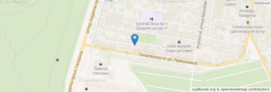 Mapa de ubicacion de Лапландия en Russie, District Fédéral De La Volga, Oblast De Nijni Novgorod, Городской Округ Нижний Новгород.