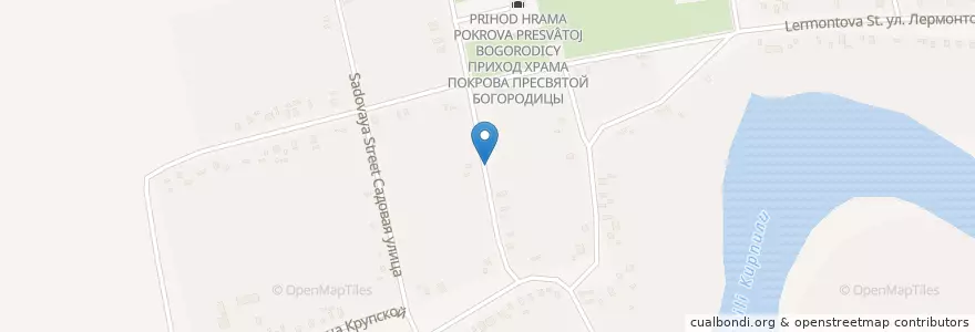 Mapa de ubicacion de Кирпильское сельское поселение en Russia, South Federal District, Krasnodar Krai, Ust-Labinsky District, Кирпильское Сельское Поселение.