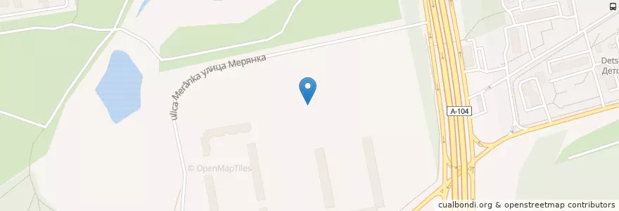 Mapa de ubicacion de Языковой клуб Пинги en Rusland, Centraal Federaal District, Moskou, Северо-Восточный Административный Округ, Район Северный.