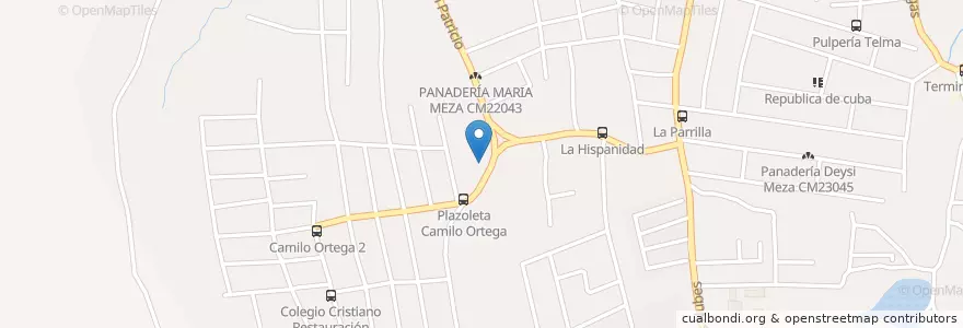 Mapa de ubicacion de Clínica Dental Dra. Jeanine Valle en Никарагуа, Departamento De Managua, Managua (Municipio).