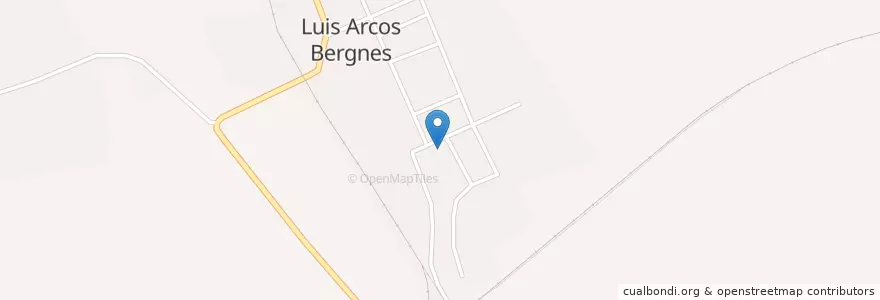 Mapa de ubicacion de Escuela Primaria Luis Arcos Bergnes en 古巴, Villa Clara, Camajuaní.