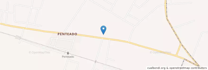 Mapa de ubicacion de Clube Recreativo do Penteado en Portugal, Área Metropolitana De Lisboa, Setúbal, Setúbal Peninsula, Moita, Moita.