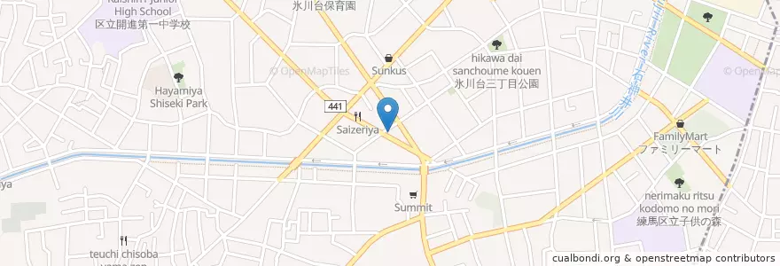Mapa de ubicacion de マクドナルド en Japão, Tóquio, 練馬区.