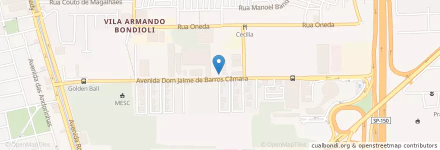 Mapa de ubicacion de Follow me en البَرَازِيل, المنطقة الجنوبية الشرقية, ساو باولو, Região Geográfica Intermediária De São Paulo, Região Metropolitana De São Paulo, Região Imediata De São Paulo, São Bernardo Do Campo.