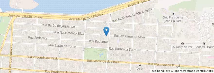 Mapa de ubicacion de Temakeria e Cia Ipanema en Brasilien, Südosten, Rio De Janeiro, Região Metropolitana Do Rio De Janeiro, Região Geográfica Imediata Do Rio De Janeiro, Região Geográfica Intermediária Do Rio De Janeiro, Rio De Janeiro.