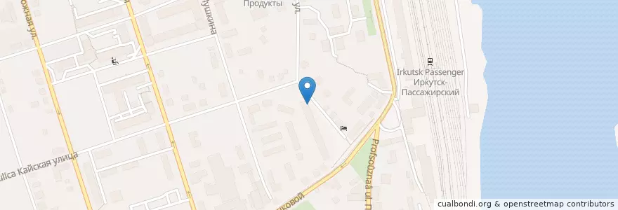 Mapa de ubicacion de ВВК №1 ВКУЗ МСЧ №38 ФСИН en Russia, Siberian Federal District, Irkutsk Oblast, Городской Округ Иркутск.