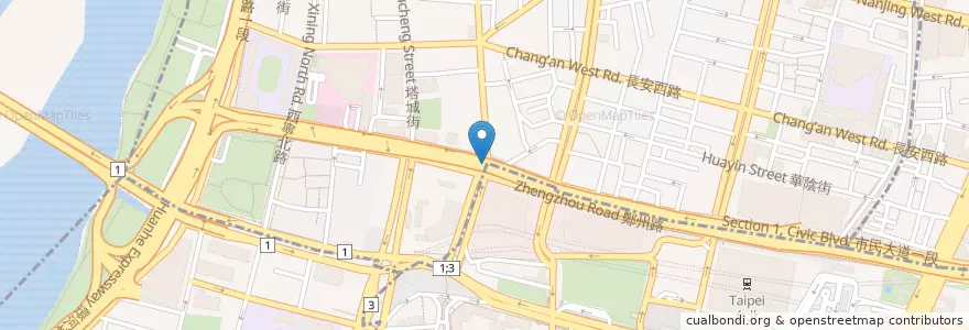 Mapa de ubicacion de Lingos義大利美食餐廳 en 臺灣, 新北市, 臺北市.