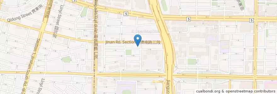 Mapa de ubicacion de 桔子蒙特梭利幼兒園 en 臺灣, 新北市, 臺北市, 大安區.