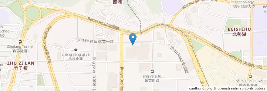 Mapa de ubicacion de Pepper Lunch胡椒廚房 en 臺灣, 新北市, 臺北市, 內湖區.