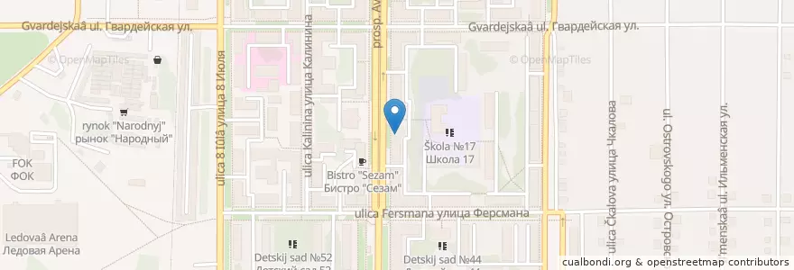 Mapa de ubicacion de Государственная аптека en Russia, Ural Federal District, Chelyabinsk Oblast, Miass.