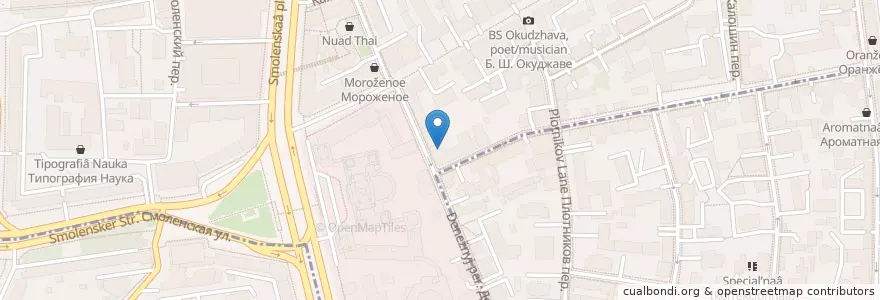 Mapa de ubicacion de Чжуд-ши en Россия, Центральный Федеральный Округ, Москва, Центральный Административный Округ.
