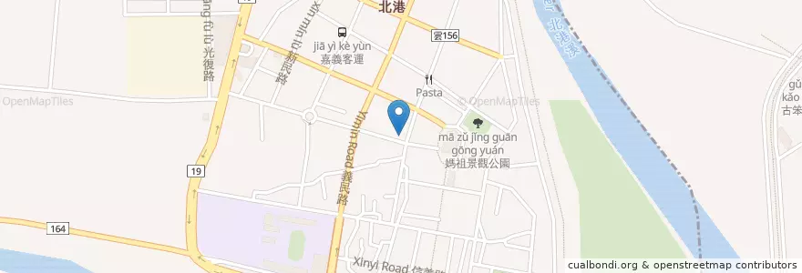 Mapa de ubicacion de 真好輪 en Taiwan, Provincia Di Taiwan, Contea Di Chiayi.
