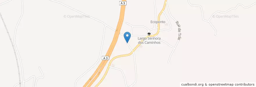 Mapa de ubicacion de Café S. Gonçalo en Portogallo, Nord, Área Metropolitana Do Porto, Porto, Trofa, Covelas.