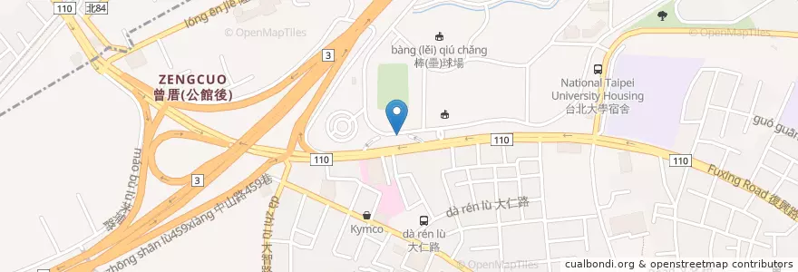 Mapa de ubicacion de 停車自動繳費機 en تايوان, تايبيه الجديدة, 三峽區.