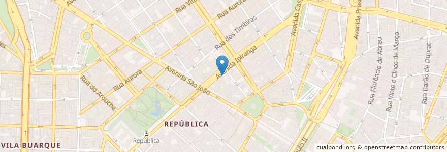 Mapa de ubicacion de Bob lanches en Brazil, Southeast Region, São Paulo, Região Geográfica Intermediária De São Paulo, Região Metropolitana De São Paulo, Região Imediata De São Paulo, São Paulo.