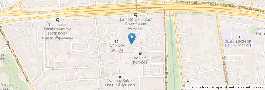 Mapa de ubicacion de Твой Стом en Russie, District Fédéral Central, Moscou, Центральный Административный Округ, Тверской Район.