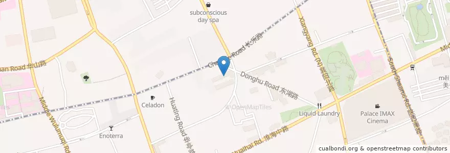 Mapa de ubicacion de Shanghai FYM Studio en 中国, 上海市.