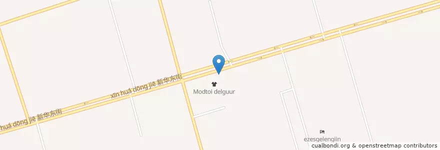 Mapa de ubicacion de Starbucks en China, Inner Mongolia, Hohhot City, Xincheng District, Saihan District, 乌兰察布东路街道办.