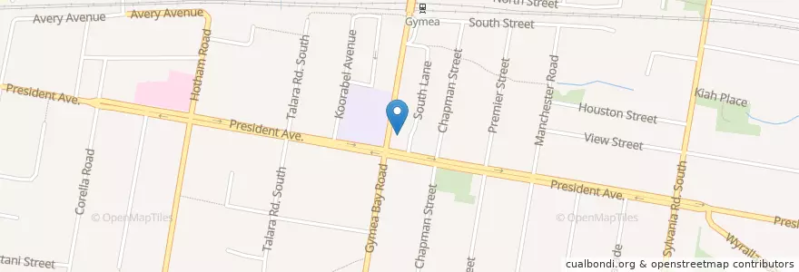 Mapa de ubicacion de 7 Eleven en 오스트레일리아, New South Wales, Sutherland Shire Council, 시드니.