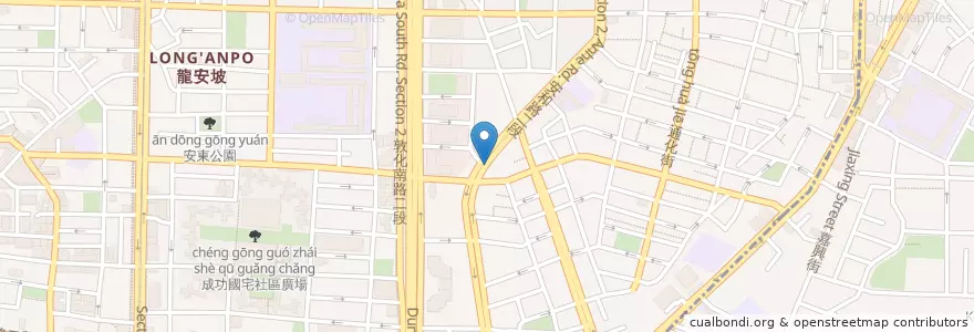 Mapa de ubicacion de 諺樂定食串燒熱炒 en 臺灣, 新北市, 臺北市, 大安區.