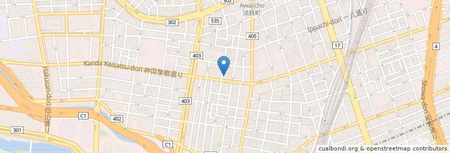 Mapa de ubicacion de Blondie en ژاپن, 東京都, 千代田区.