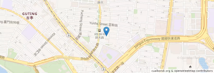 Mapa de ubicacion de 新鑫耳鼻喉科診所附設小兒科 en Taiwán, Nuevo Taipéi, Taipéi, 大安區.