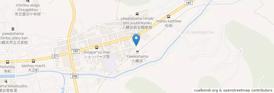 Mapa de ubicacion de なんよサイクルオアシス en 日本, 爱媛县, 八幡浜市.