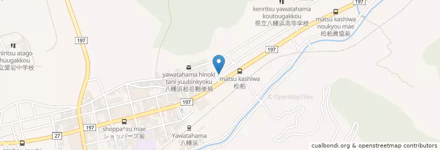 Mapa de ubicacion de 小泉産婦人科 en Japonya, 愛媛県, 八幡浜市.