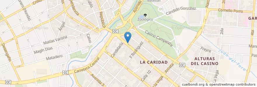 Mapa de ubicacion de Cafe en Kuba, Camagüey, Camagüey, Ciudad De Camagüey.