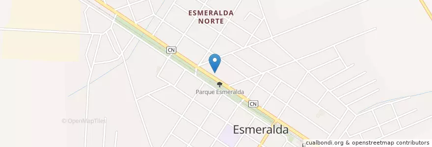 Mapa de ubicacion de Clinica Dental Esmeralda en 쿠바, Camagüey, Esmeralda, Pueblo De Esmeralda.