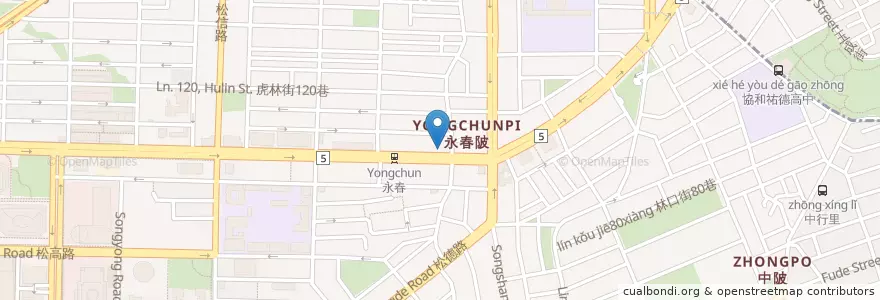 Mapa de ubicacion de Eat國際館 en Тайвань, Новый Тайбэй, Тайбэй, 信義區.
