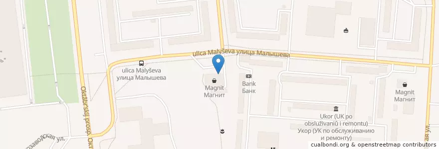 Mapa de ubicacion de СССР en Rusia, Северо-Западный Федеральный Округ, Республика Коми, Городской Округ Сыктывкар.