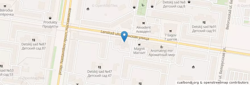 Mapa de ubicacion de Шаверма en Russie, District Fédéral Du Nord-Ouest, Oblast De Léningrad, Saint-Pétersbourg, Красногвардейский Район, Округ Пороховые.