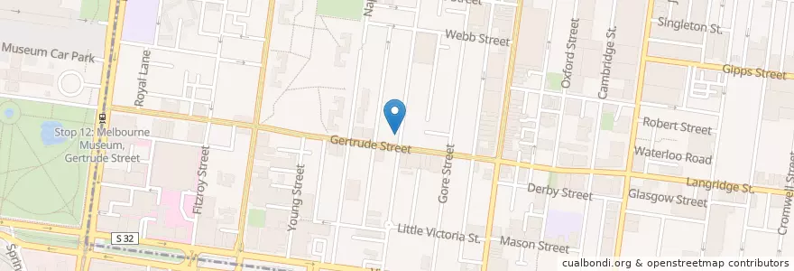 Mapa de ubicacion de GoGet Cars en Australie, Victoria.
