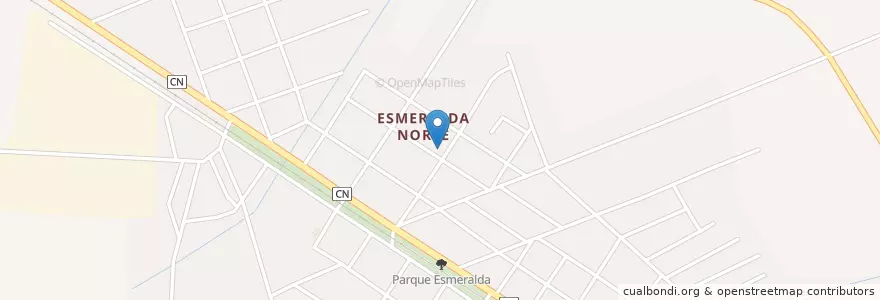 Mapa de ubicacion de Anfiteatro Esmeralda en Cuba, Camagüey, Esmeralda, Pueblo De Esmeralda.