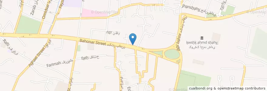 Mapa de ubicacion de بانک en 伊朗, 德黑兰, شهرستان شمیرانات, 德黑蘭, بخش رودبار قصران.