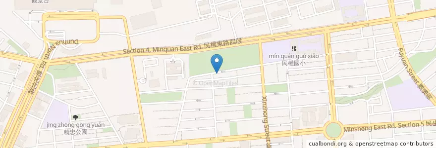 Mapa de ubicacion de 食憶 by SUi en Taiwan, New Taipei, Taipei, Songshan District.