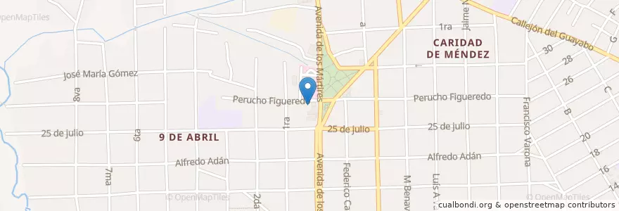 Mapa de ubicacion de Pizzas en キューバ, Camagüey, Camagüey, Ciudad De Camagüey.