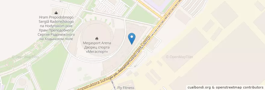Mapa de ubicacion de Jeffreys coffeeshop en Rusland, Centraal Federaal District, Moskou, Северный Административный Округ, Хорошёвский Район.