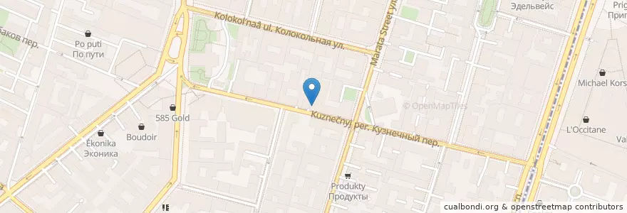 Mapa de ubicacion de Цех 85 en Russie, District Fédéral Du Nord-Ouest, Oblast De Léningrad, Saint-Pétersbourg, Центральный Район, Владимирский Округ.